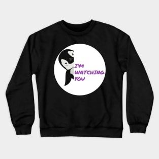 Penguin Watching Crewneck Sweatshirt